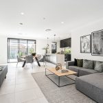 Open plan living in Tempo Living's Austral display home