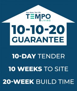 Tempo Living's home build guarantee