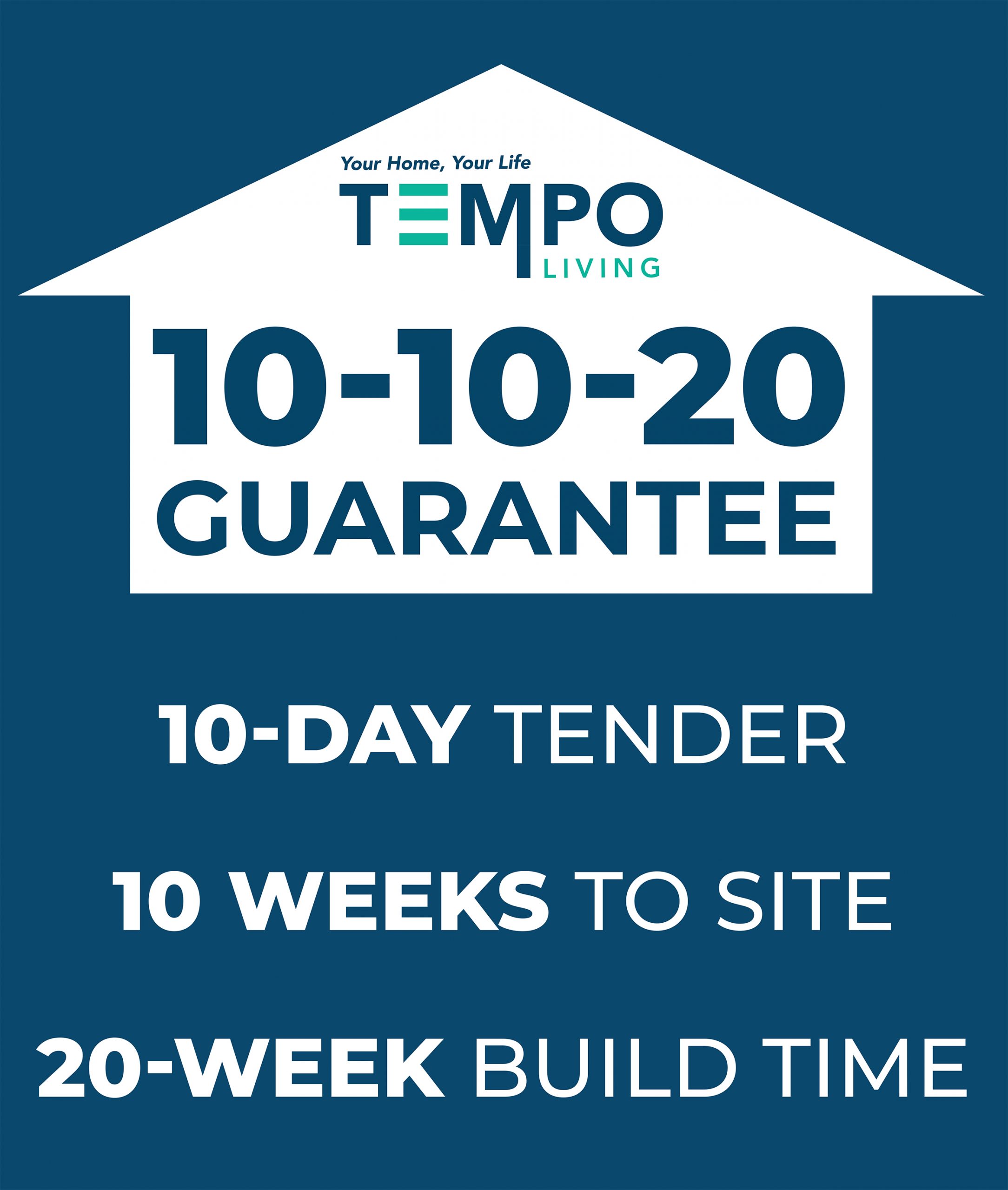 Tempo Living's home build guarantee