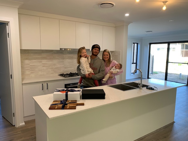 Sydney building testimonial at client handover for Tempo Living Homes