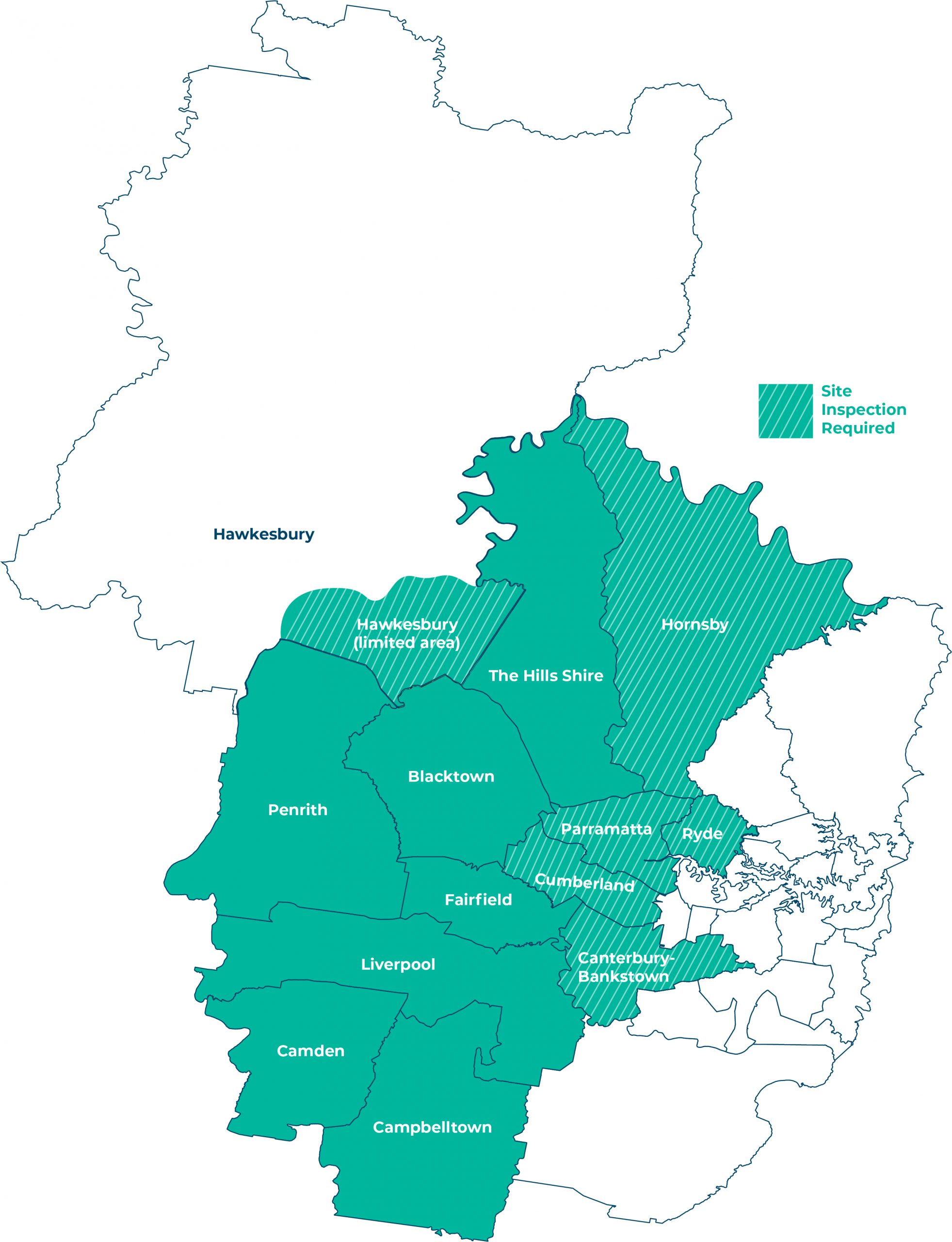 Knockdown rebuild Sydney map - Tempo Living